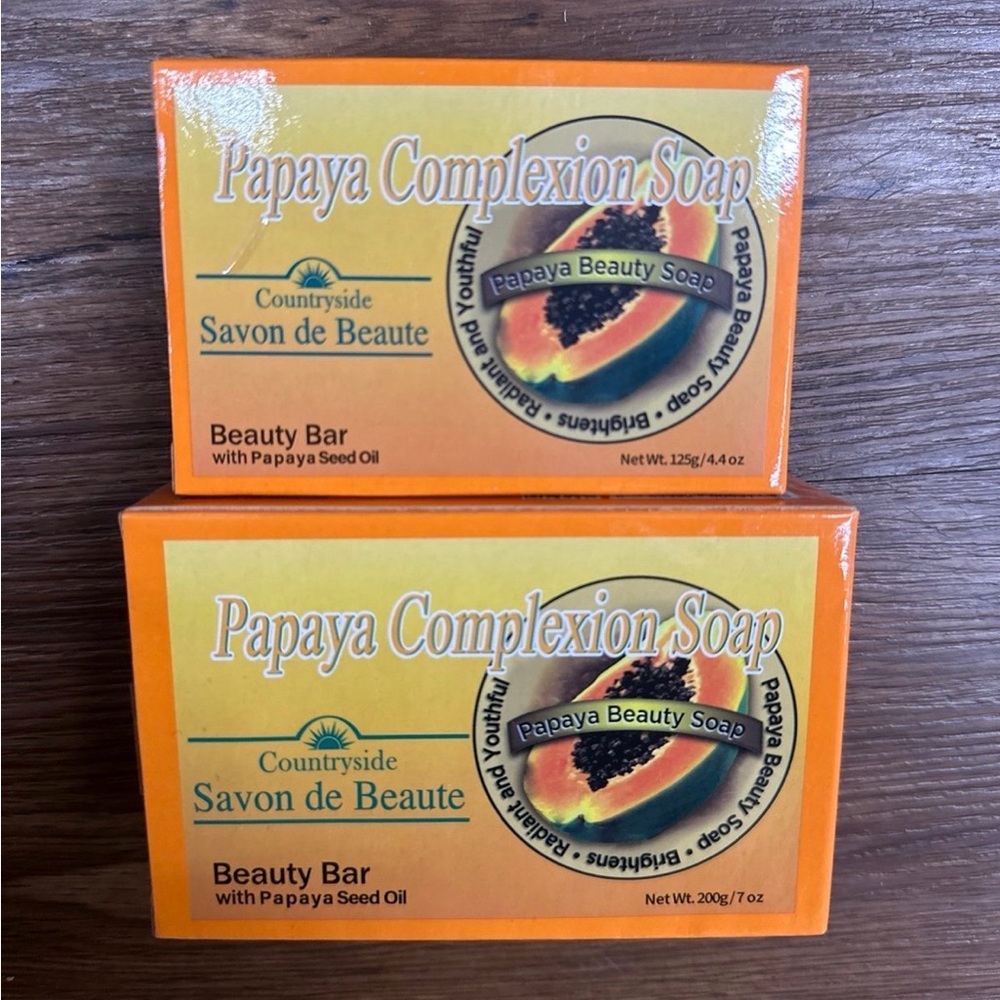 Papaya Complexion Soap COMBO 125g + 200g